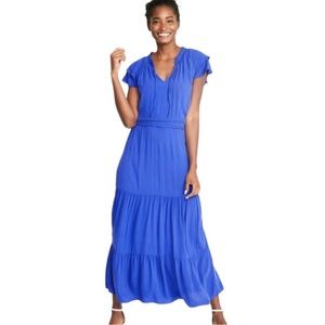 Old Navy ruffled short sleeve layered maxi dress, XXL